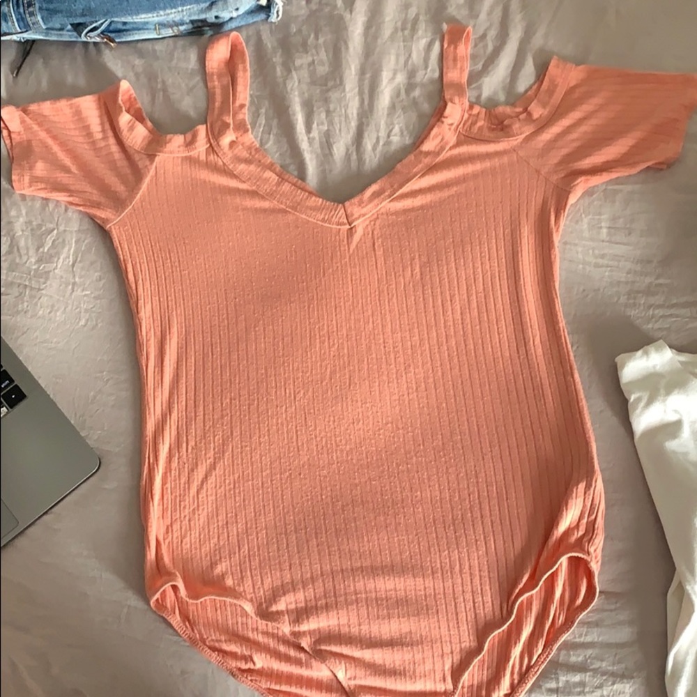 pink bodysuit